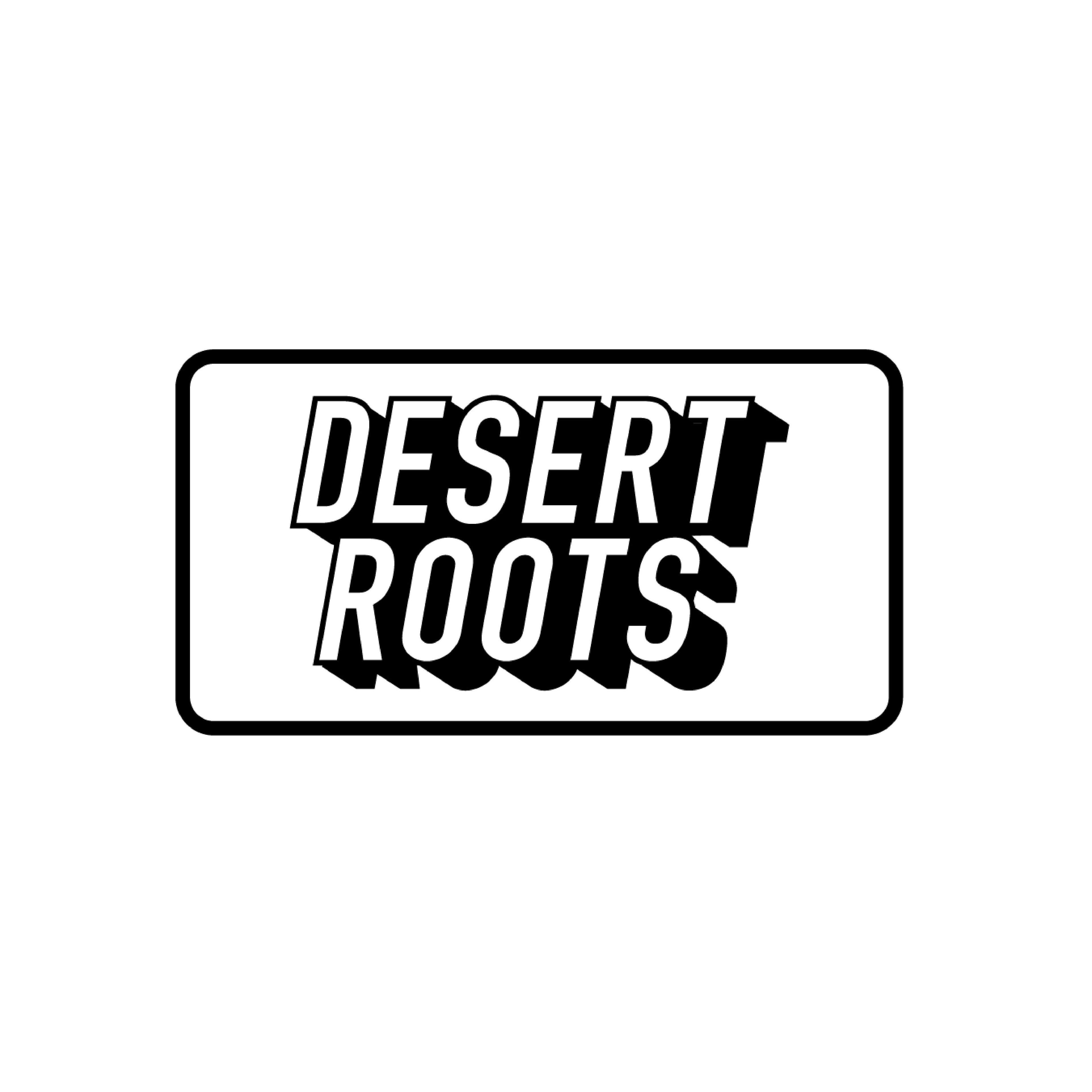 Desert Roots Patch - White