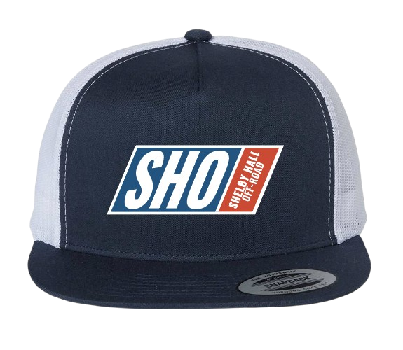 Shelby Hall Off-Road Embroidered 5 Panel Trucker Hat