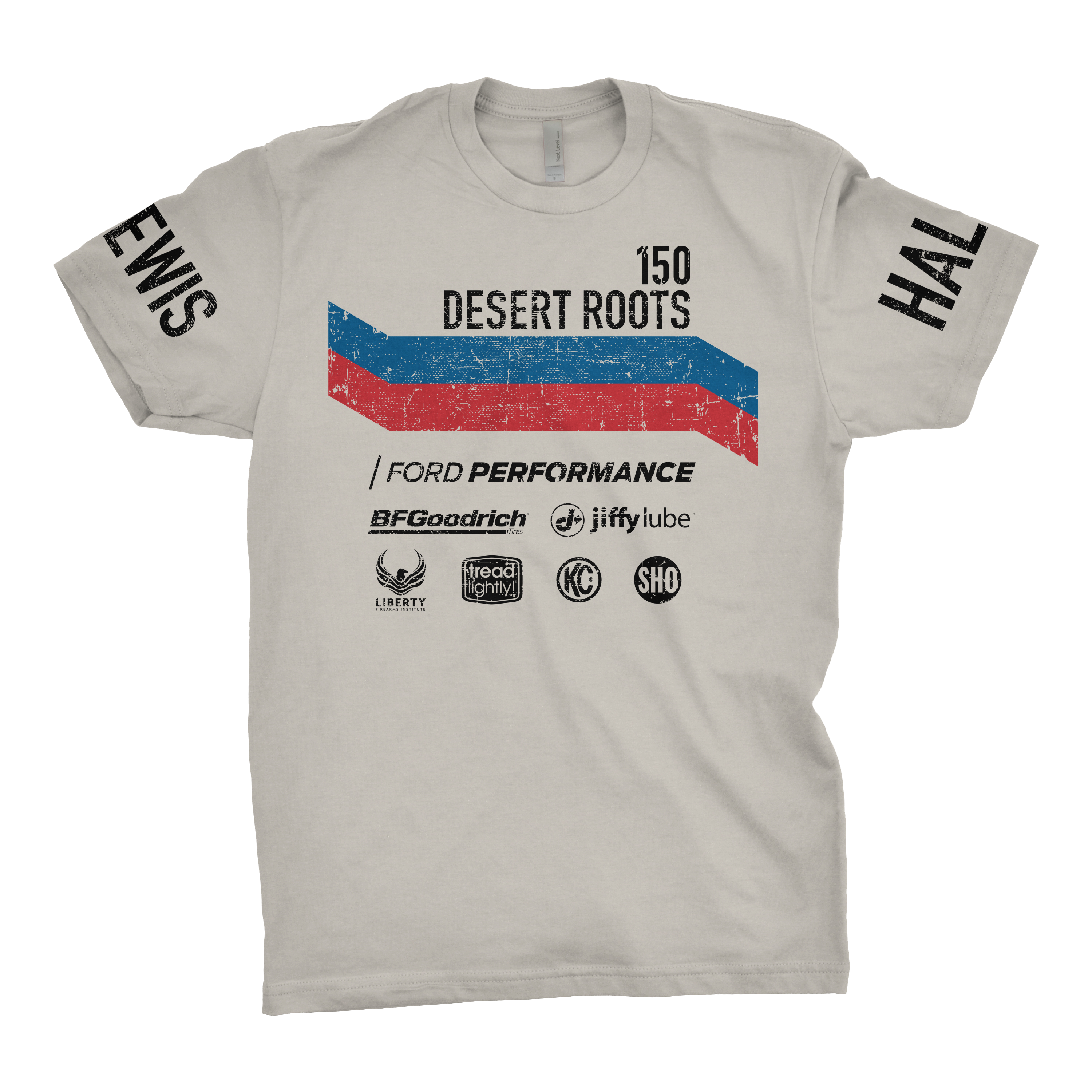 Desert Roots Light Grey Tee